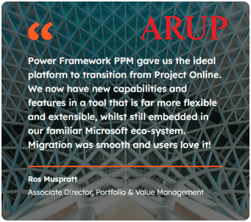 Arup Testimonial