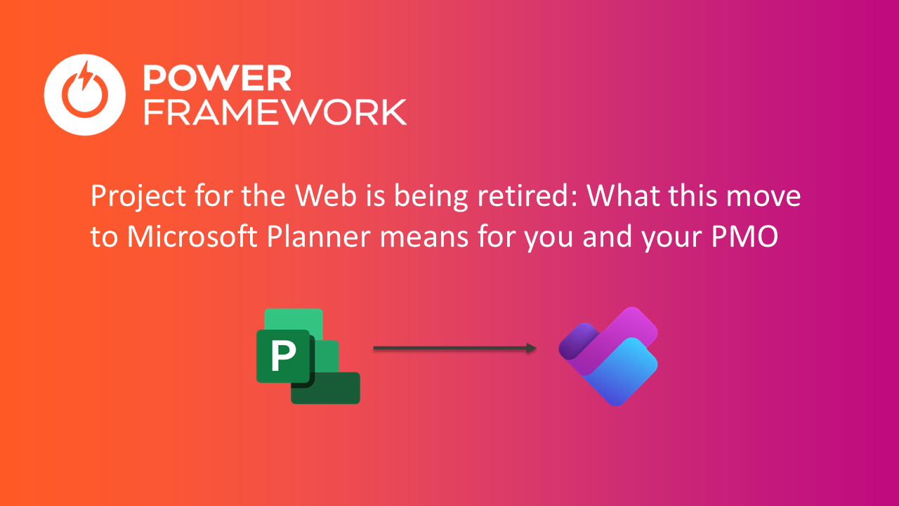 Microsoft project for the web webinar