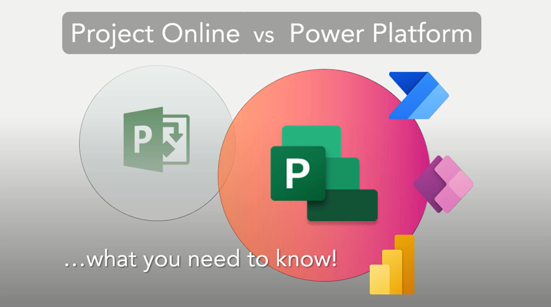 Project Online vs Power Platform