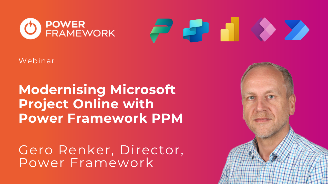 Modernising Microsoft Online with Power Framework PPM